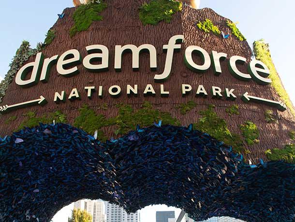 Visual of the Dreamforce national park