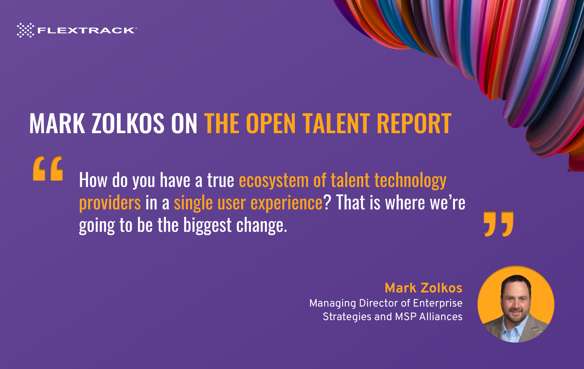 Mark Zolkos Takes the Mic on The Open Talent Report